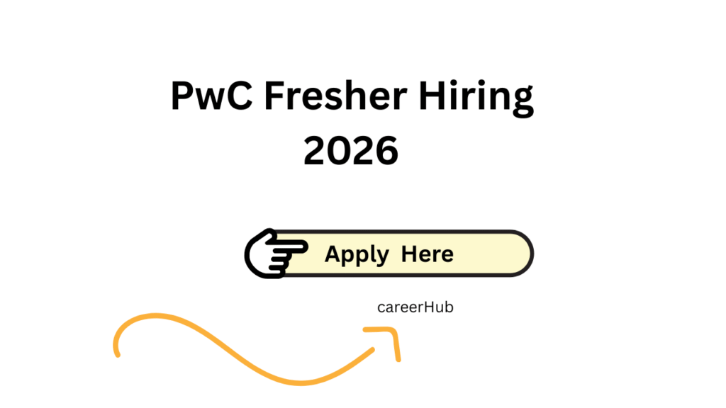 PwC Fresher Hiring
